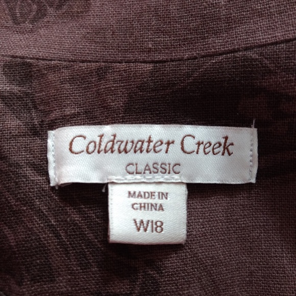 Coldwater Creek Blazer size W18. N65 - Picture 8 of 8